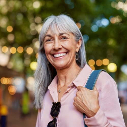 Close,Up,Face,Of,Happy,Retired,Senior,Woman,In,Smart